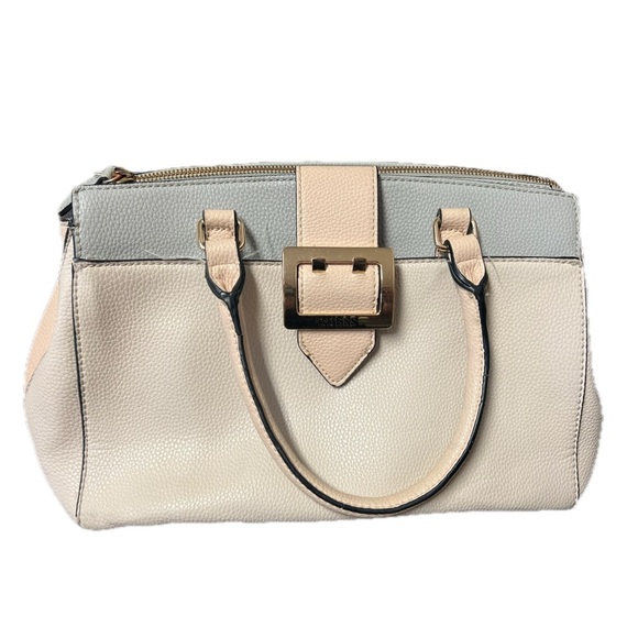 Guess Shoulder Bag Light pink, cream, and blue - Picture 1 of 16